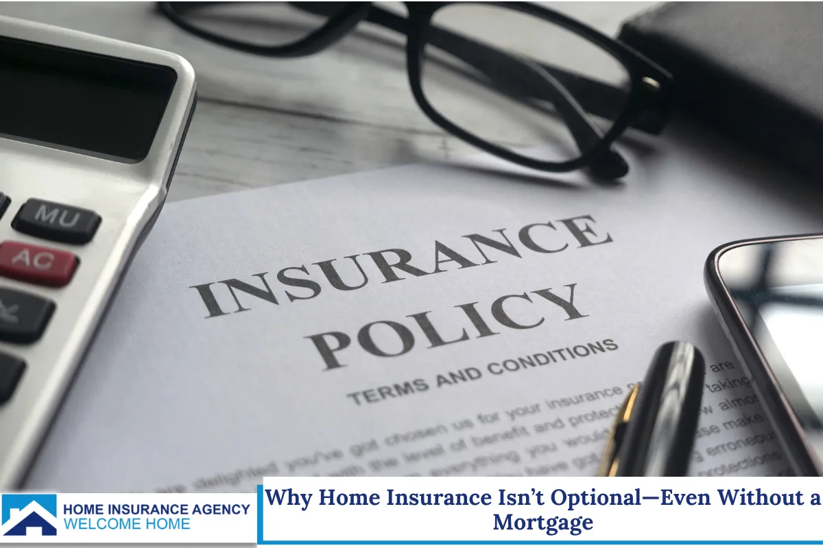 Why Home Insurance Isn’t Optional—Even Without a Mortgage